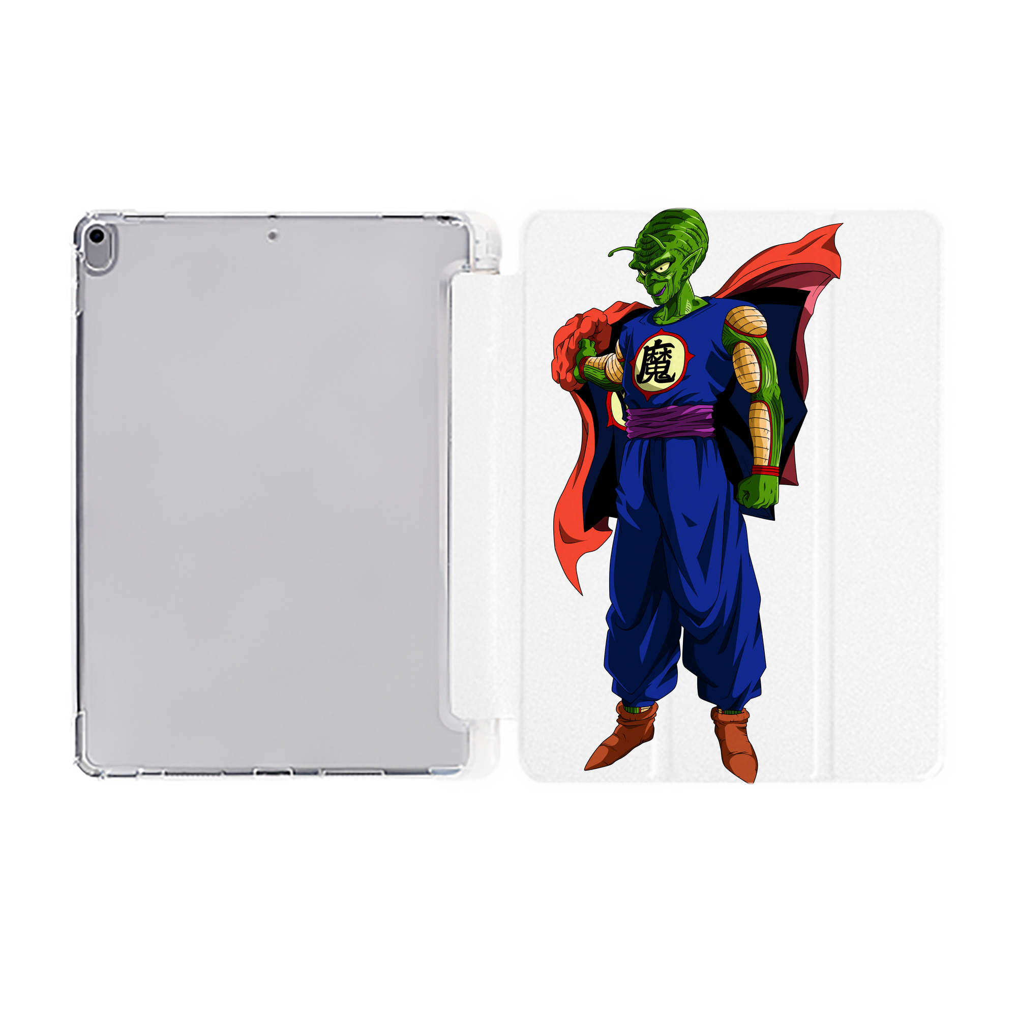 （画像用） ドラゴンボール DRAGON BALL IPad ケース ペン収納付き 三つ折りスタンド PUレザー×シリコン 対応機種9.5/10.5/10.9インチ